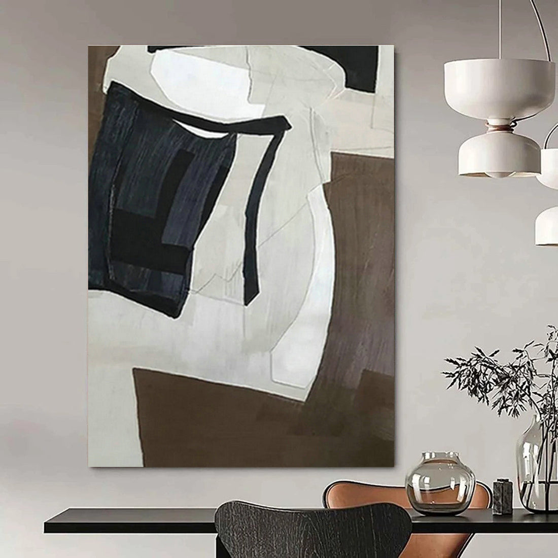 The Subtle Power and Richness of Brown Abstract Art - A Journey Through Earthy Expression