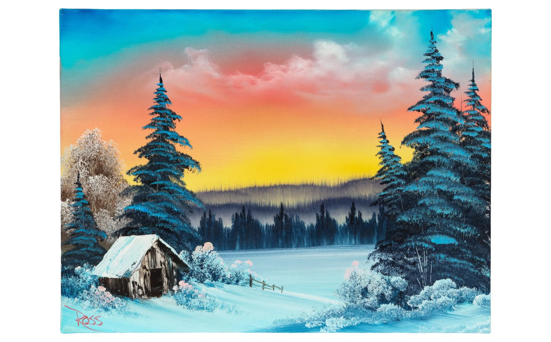 Bob Ross Paintings to Auction at Bonhams to Support Public Broadcasting Programs Amid Federal Funding Cuts