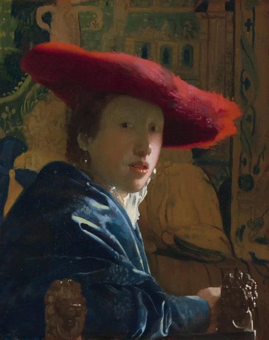 Revealing the Hidden Male Portrait Beneath Vermeer's "Girl with the Red Hat"