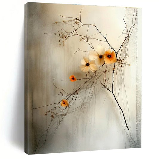 Delicate Dried Flower Arrangement for Minimalist Spa & Rustic Home Decor STSC856