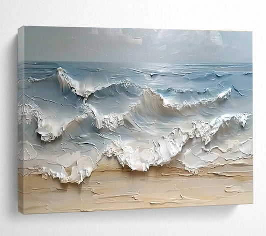 Sea Wave Relief Art for Nautical - Themed Yacht Club Bars DLZ3180
