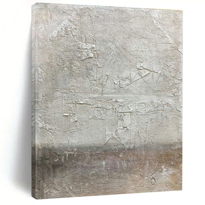 Textured Gray Abstract Art for Industrial - Chic Office & Modern Gallery DLZ2191