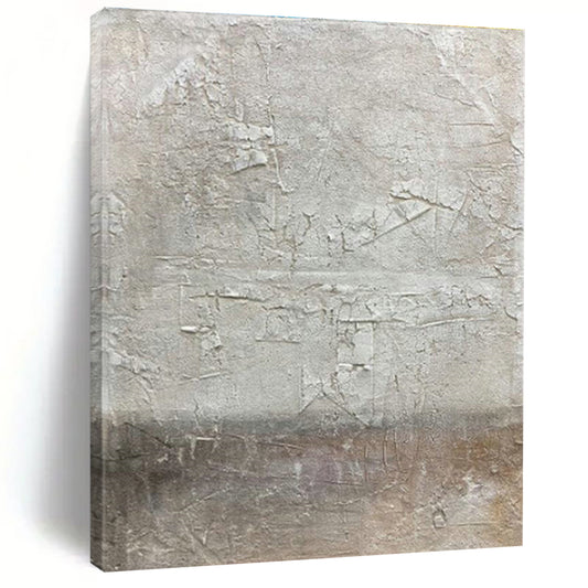 Textured Gray Abstract Art for Industrial - Chic Office & Modern Gallery DLZ2191