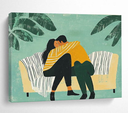 Intimate Embrace Art for Bedroom & Couples’ Lounge SC400