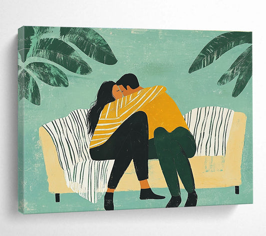 Intimate Embrace Art for Bedroom & Couples’ Lounge SC400