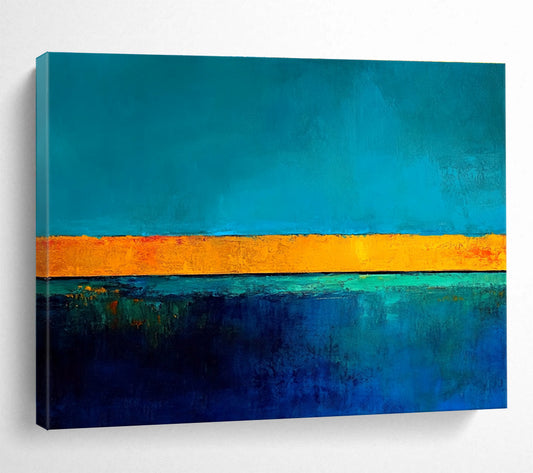 Horizon of Colors Art for Coastal Home Bedroom & Art Gallery Exhibition SC492