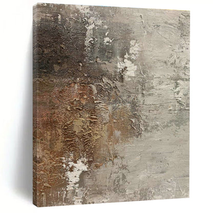 Brown - Gray Abstract Art for Sophisticated Whiskey Bar Tasting Areas DLZ0198