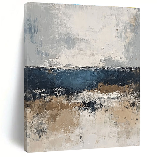 Textured Coastal Abstract for Beachfront Villa & Art Gallery Café STSC343