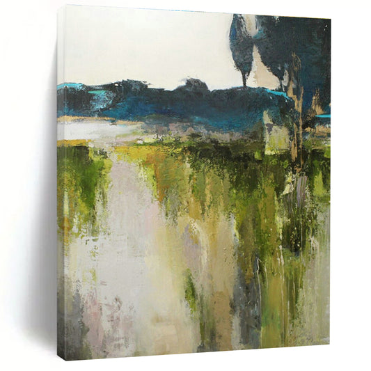 Impressionist Landscape Art for Lakeside Cottage Living Room & Art Gallery Café DLZ1022