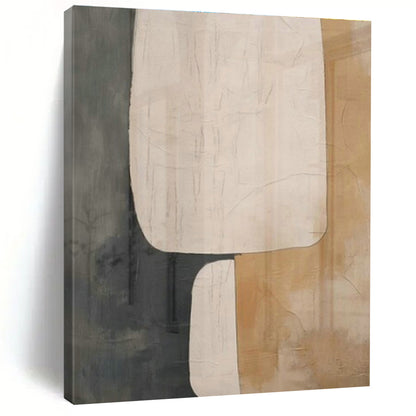 Repeated Geometric Patchwork Abstract Art for Minimalist Office & Contemporary Art Show DLZ1946