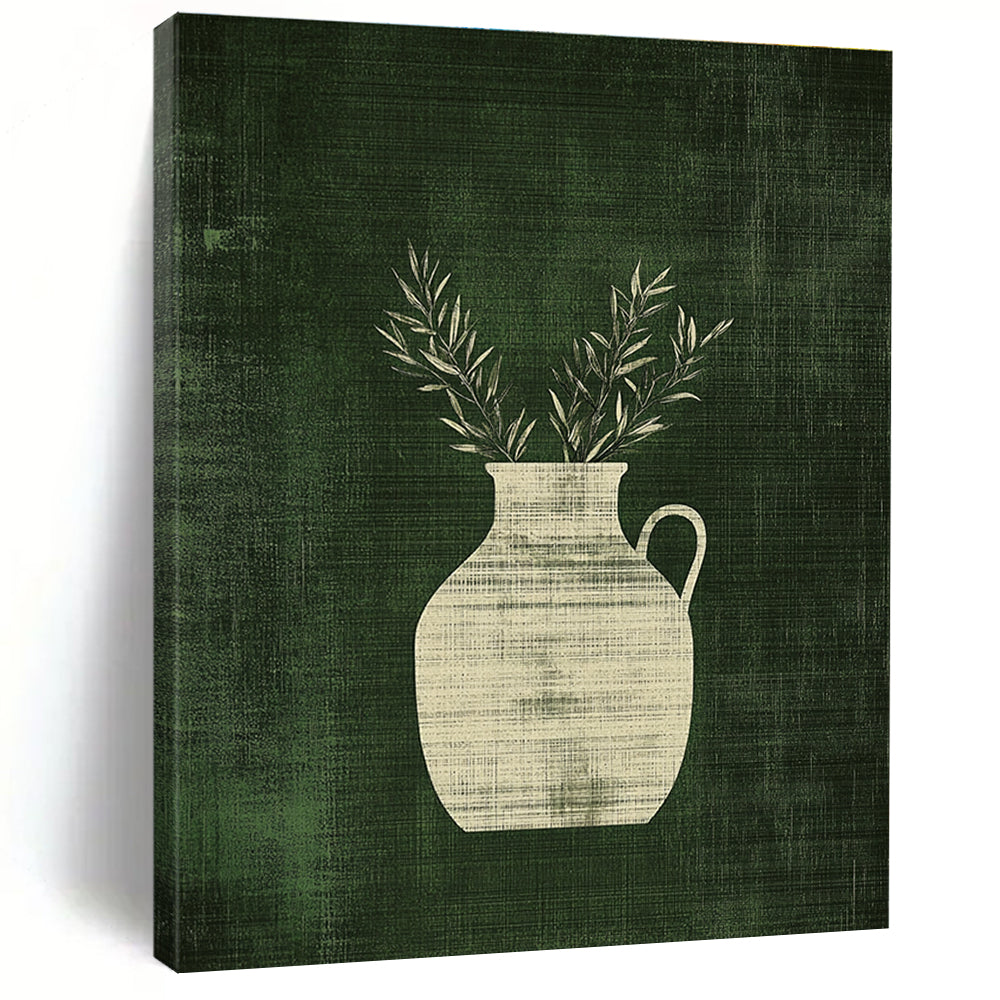 Vase with Branches Art for Rustic Home Kitchen & Botanical Café STSC1084