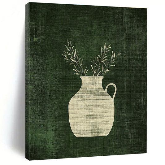 Vase with Branches Art for Rustic Home Kitchen & Botanical Café STSC1084