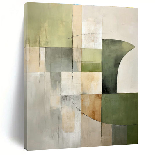 Geometric Abstract Art for Home Office & Minimalist Store DLZ0595