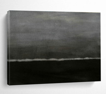 Gray - Tone Minimalist Abstract Art for Modern Spa DLZ2982