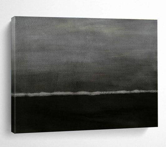Gray - Tone Minimalist Abstract Art for Modern Spa DLZ2982