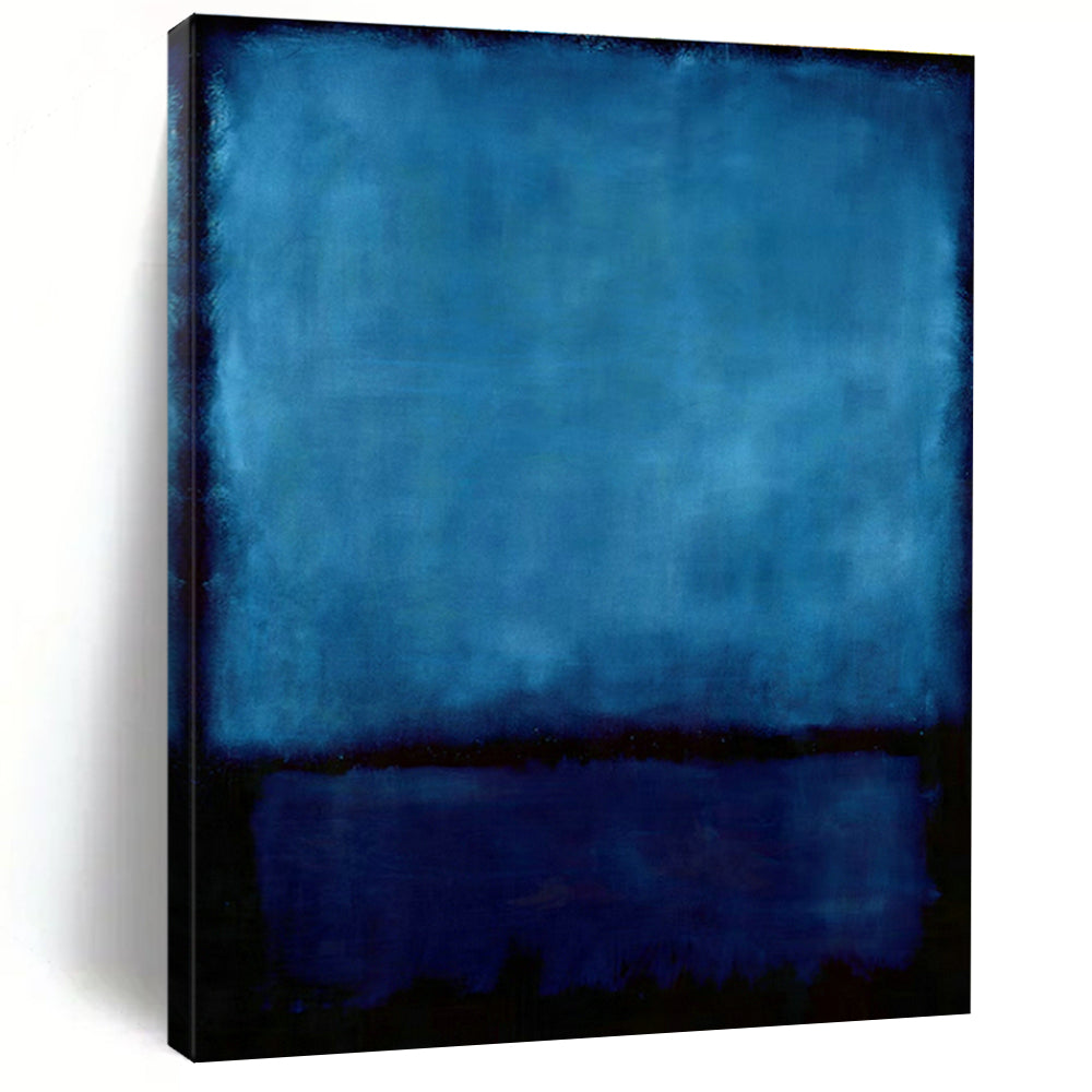 Deep Blue Art for Luxury Hotel Lobby & Meditation Room DLZ2094