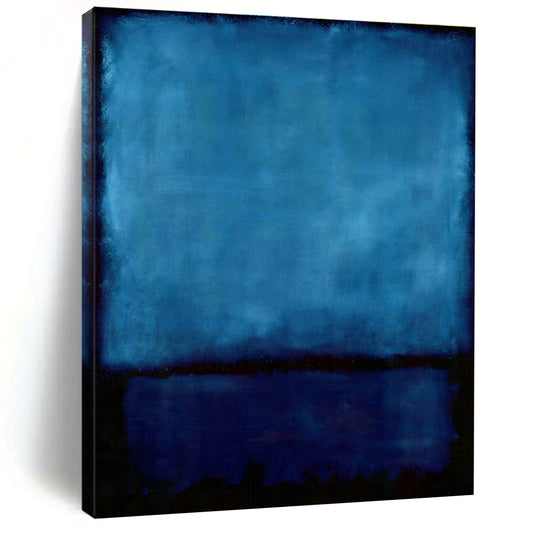 Deep Blue Art for Luxury Hotel Lobby & Meditation Room DLZ2094