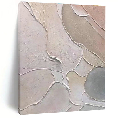 Soft Textured Abstract Art for Baby Nursery & Tea Salon DLZ0621