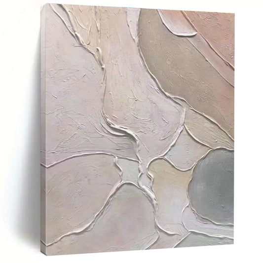 Soft Textured Abstract Art for Baby Nursery & Tea Salon DLZ0621