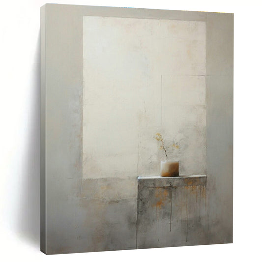 Minimalist Vase Still Life Art for Studio Apartment & Coffee Roaster DLZ0607