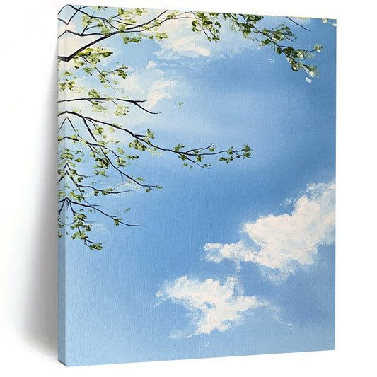 Tree Branches and Sky for Nature - Inspired Living Room & Relaxing Spa STSC1195