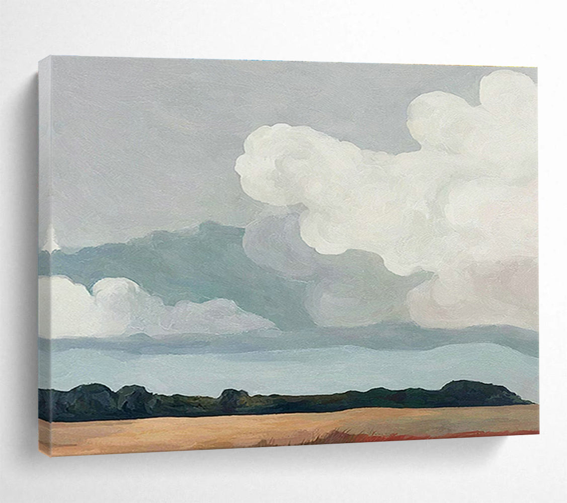 Pastoral Landscape Art for Countryside Inn Breakfast Nooks DLZ3177