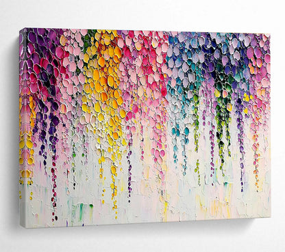 Color Dot Abstract Art for Creative Studio Breakout Zone Walls DLZ3289