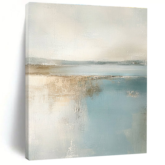 Serene Coastal Art for Seaside Cottage & Meditation Room STSC017