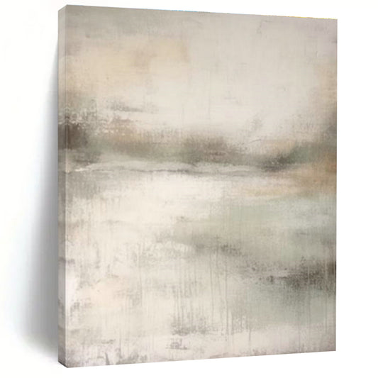 Light - Toned Abstract Art for Beach House & Sunlit Conservatory DLZ2368