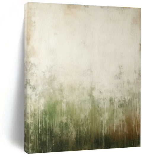 Green - Gradient Abstract Art for Yoga Studio & Forest Retreat Cabin DLZ0847