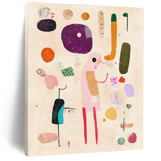Abstract Colorful Figures for Playful Kids’ Room & Art - Loving Daycare STSC1287