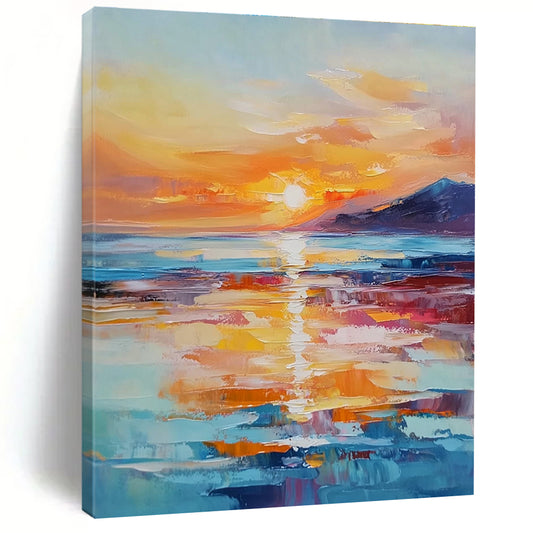 Sea Sunset 2 for Romantic Bedroom & Ocean - Themed Art Studio STSC894