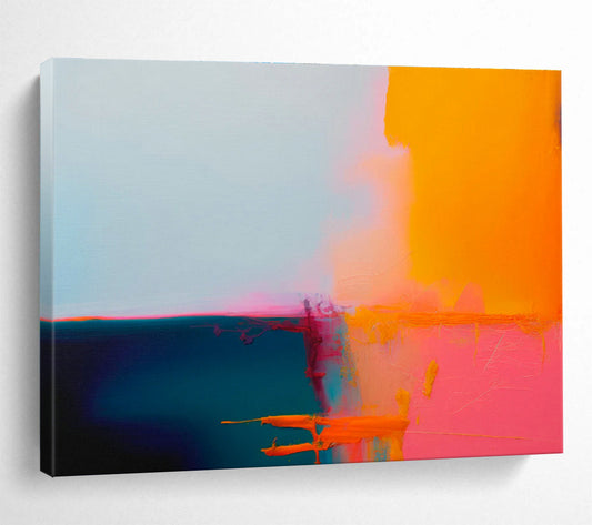 Color - Clash Minimalist Abstract Art for Contemporary Office DLZ2875