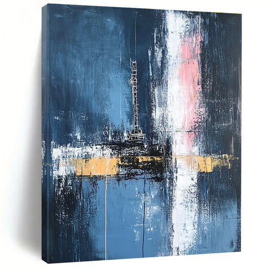 Abstract Industrial Structure for Industrial - Themed Home & Creative Office STSC656