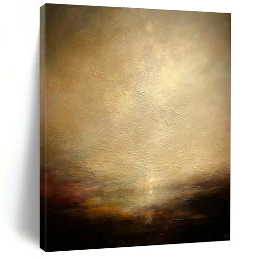 Warm Hazy Art for Cozy Library & Vintage - Inspired Lounge DLZ2234