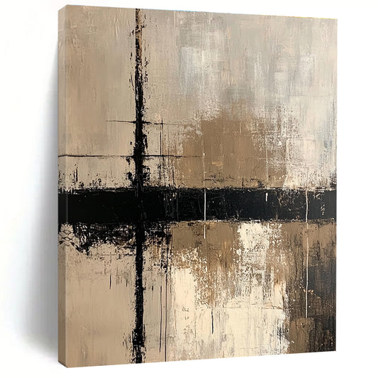 Textured Neutral Abstract for Creative Studio & Rustic - Modern Home STSC437