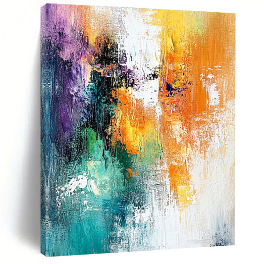 Colorful Abstract Fusion for Vibrant Restaurant & Creative Studio STSC417