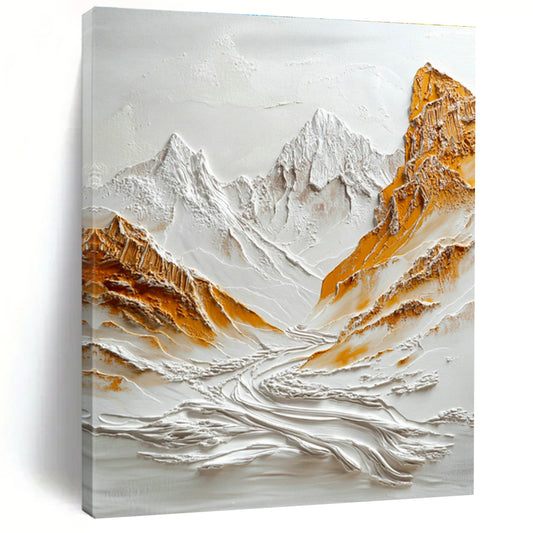 3D Mountain Relief Art for Adventure - Themed Home & Outdoor Club DLZ0737