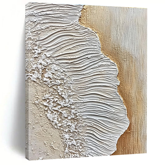 Textured Waves with Gold Accent for Bohemian - Chic Bedroom & Art - Centric Event Space STSC946