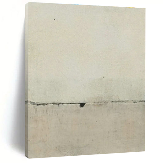 Light Gray Solid Abstract Art for Neutral - Toned Home & Modern Gallery DLZ1129