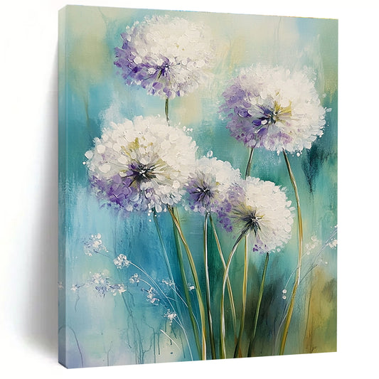 Dandelion Blooms Cheerful Floral Art for Cottage - Style Kitchen & Bright Home Dining Room STSC1468