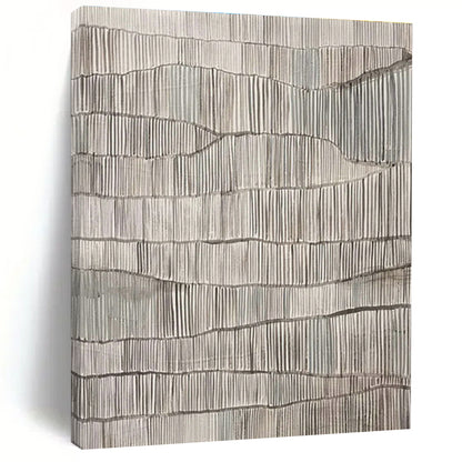 Wavy Line Textured Art for Coastal Restaurant & Art Gallery Atrium DLZ1041