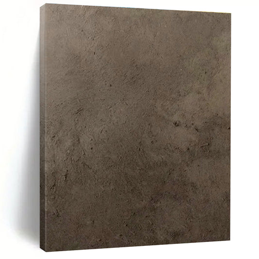 Dark Brown Solid Abstract Art for Rustic Home & Art Gallery DLZ1123