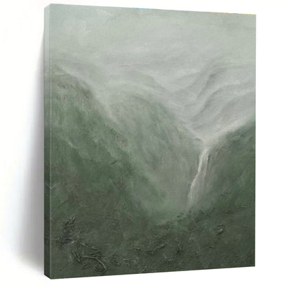 Misty Mountain Waterfall Art for Nature - Lovers' Lounge & Tranquil Spa DLZ2190