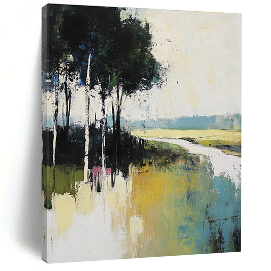 Abstract Landscape with Trees for Living Room & Art Gallery STSC100