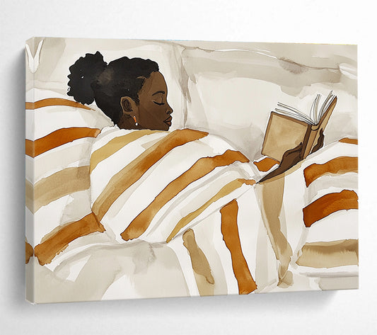 Cozy Lifestyle Art for Bedroom & Bookstore Café SC617