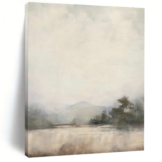Light Landscape Art for Rustic Cabin & Meditation Garden DLZ0719