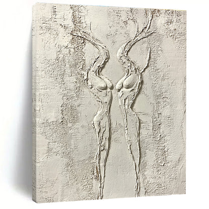Textured Female Forms for Feminine Art Gallery & Modern Spa STSC978