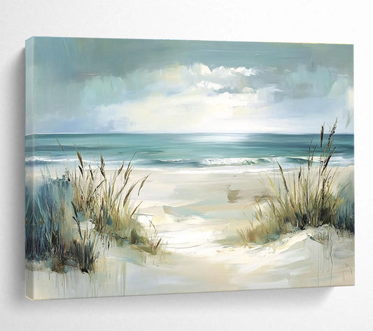 Coastal Dune Art: Enhance Nautical Restaurant & Seaside Bedroom SC546