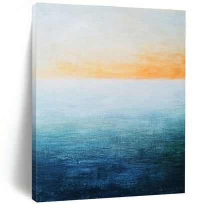 Calming Gradient Sea Art for Living Room & Spa STSC074